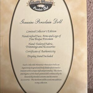 Genuine Porcelain Doll